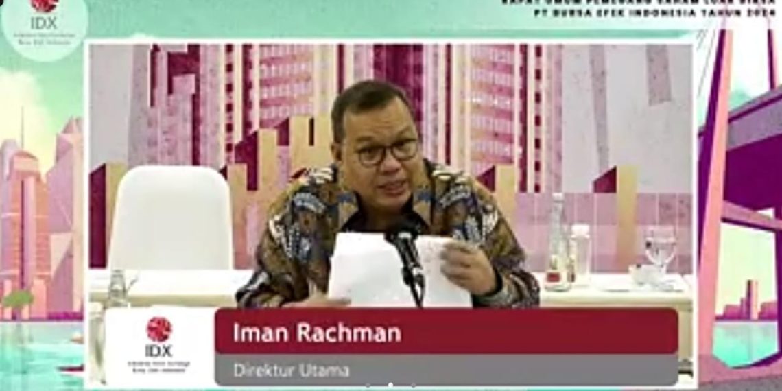 Direktur Utama BEI, Iman Rachman