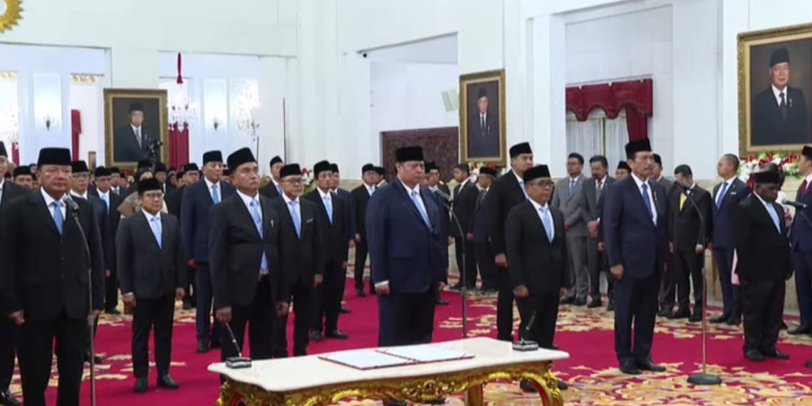 Pelantikan Kabinet Merah Putih Prabowo