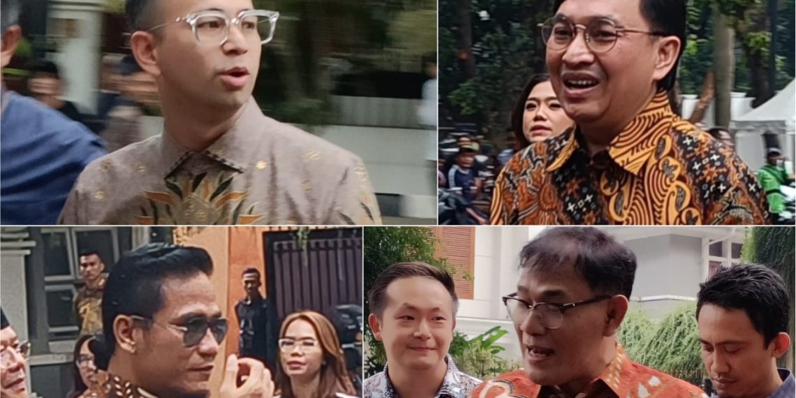 Raffi Ahmad, Yovie Widianto, Gus Miftah dan Budiman Sudjatmiko