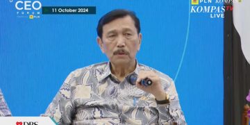 Menteri Koordinator Bidang Kemaritiman dan Investasi Luhut Binsar Pandjaitan