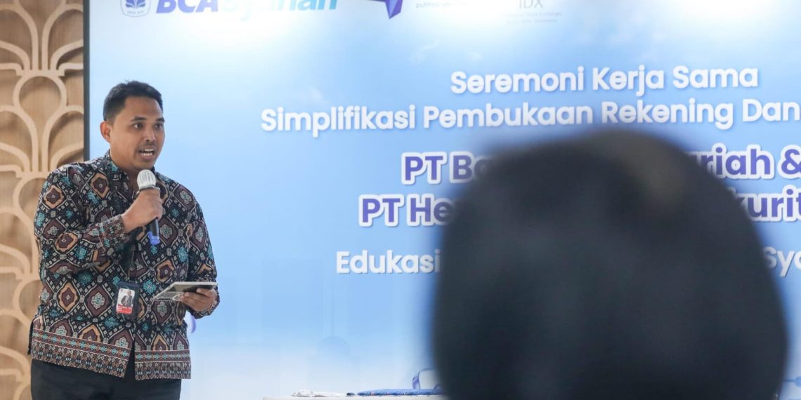 Kepala Unit Pengembangan Bisnis Pasar Modal Syariah BEI, Doddy Prasetya Ardhana