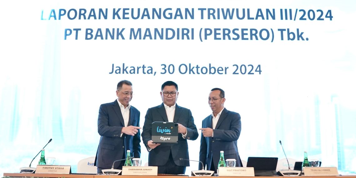 Paparan Kinerja Keuangan Kuartal III 2024 Bank Mandiri