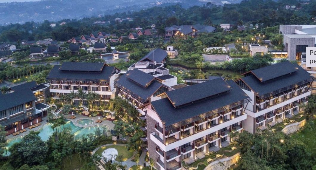 Hotel Pullman Ciawi Vimalla Hills Resort Spa & Convention, di Puncak, Bogor, Jawa barat.