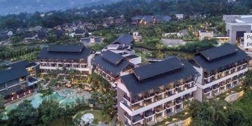 Hotel Pullman Ciawi Vimalla Hills Resort Spa & Convention, di Puncak, Bogor, Jawa barat.