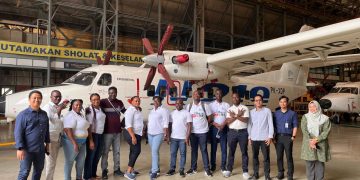 Kunjungan delegasi Ghana Export-Import Bank ke PT Dirgantara Indonesia (PTDI),