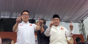 Pasangan nomor urut 1 yakni Ridwan Kamil-Suswono (RIDO).