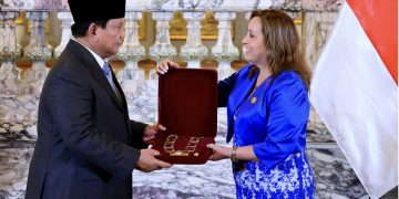 Prabowo Subianto, dianugerahi tanda kehormatan tertinggi “Grand Cross of the Order of the Sun of Peru” oleh Pemerintah Peru.