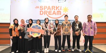 prestasi siswa SMPN 6 Depok dan SMP Pembangunan Jaya Tangerang Selatan yang meraih juara pertama dan kedua dalam ajang JA SparktheDream Social Challenge – 2024 Asia Pacific Final