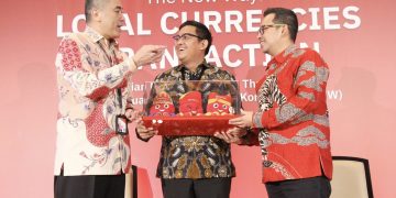 customer gathering bertajuk “The New Way Local Currencies Transaction” di Jakarta, Rabu (6/11/2024).