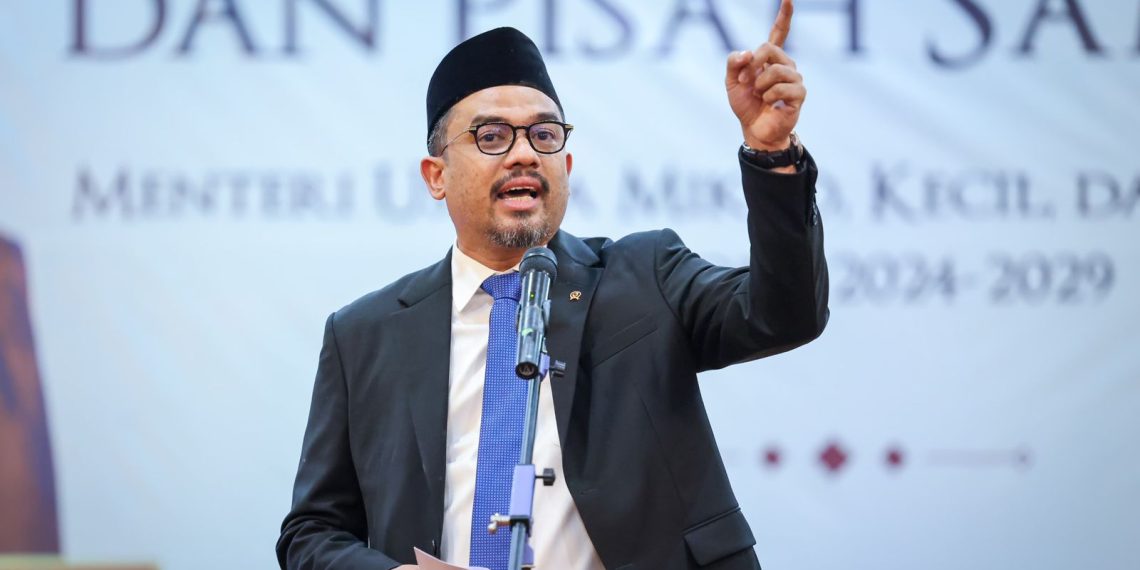 Menteri Usaha Mikro, Kecil, dan Menengah (UMKM) Maman Abdurrahman