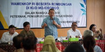 Kegiatan audiensi bersama Peternak, Pengurus, dan KUD (Koperasi Unit Desa) Mojosongo di Boyolali, Jawa Tengah, dikutip Jumat, 15 Desember 2024.