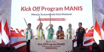 Kick-off program ini sudah digelar di Pabrik Gula (PG) Djatiroto, Lumajang, Jawa Timur, 20 November lalu