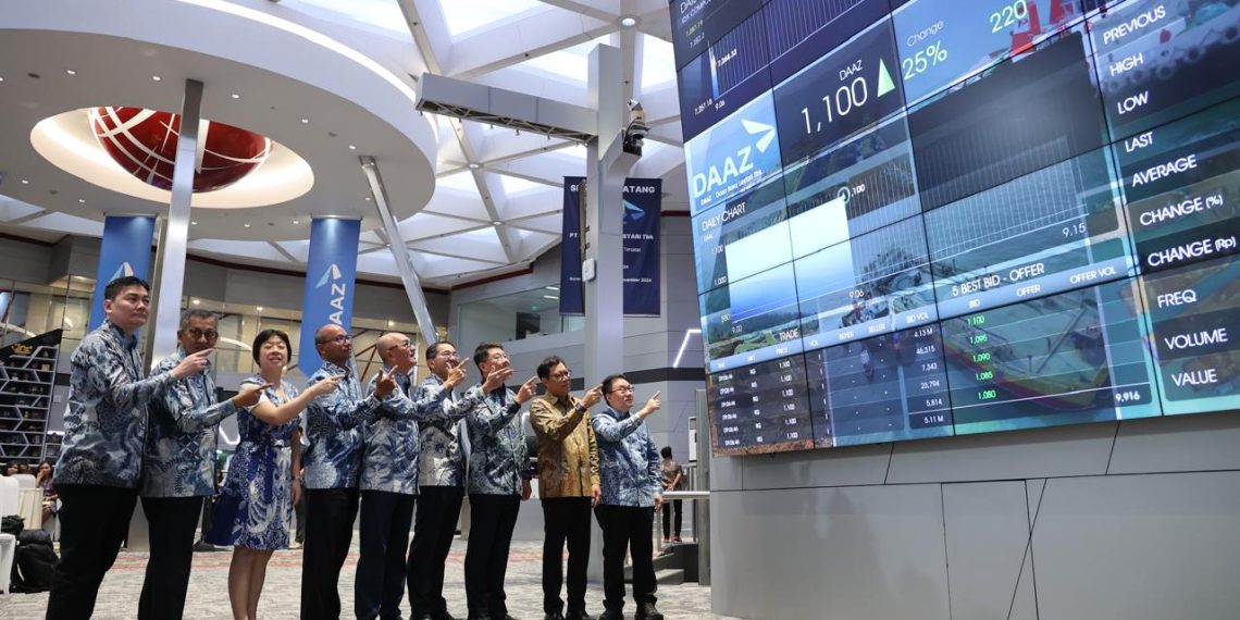 Melantai di Bursa, Daaz Bara Lestari (DAAZ) Raih Dana Segar Rp264 Miliar
