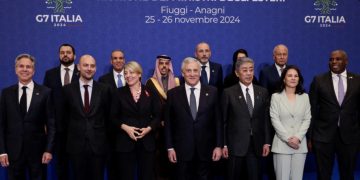 Pertemuan para menteri luar negeri G7 di Fiuggi, Roma