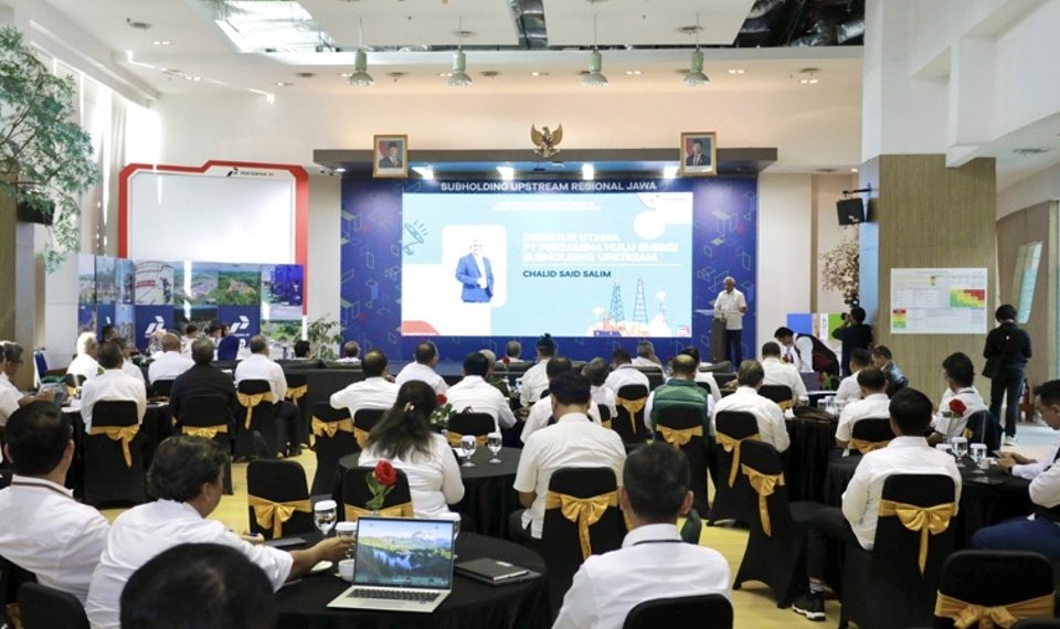 Direktur Utama PHE, Chalid Said Salim memberikan arahan terkait dengan pencapaian performace HSSE 2024 dan Fokus peningkatan produksi melalui implementasi HSSE Excellent