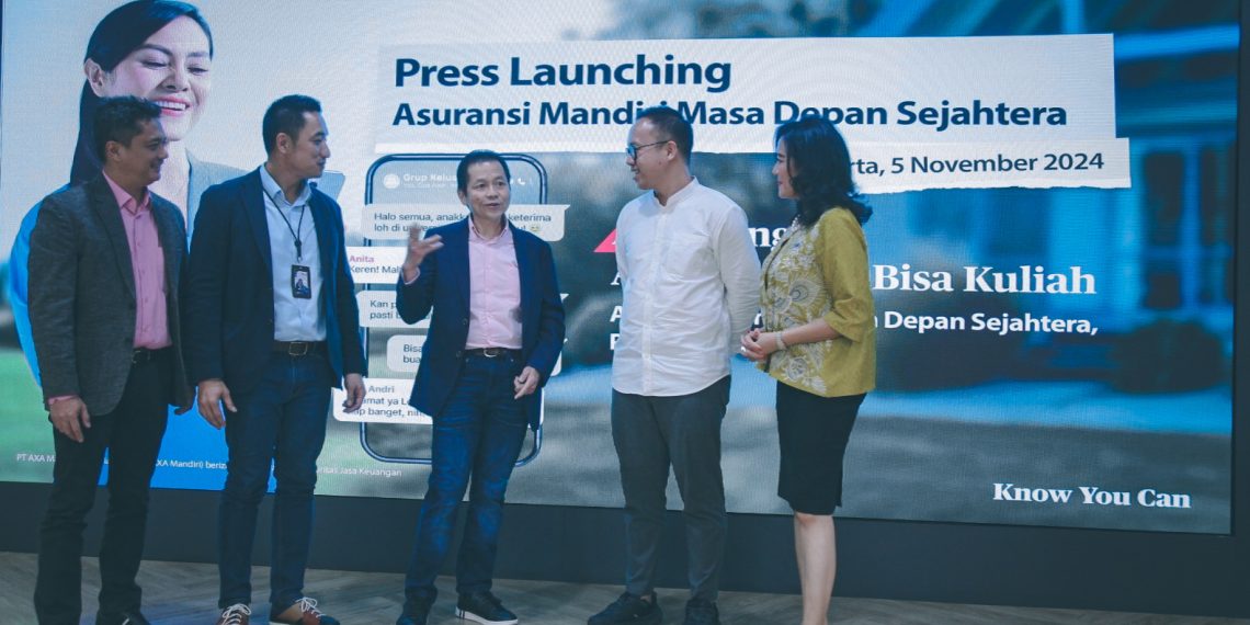 AXA Mandiri Meluncurkan Produk Asuransi Mandiri Masa Depan Sejahtera