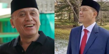 Komut Pertamina Iwan Biule dan Dirut Pertamina Simon