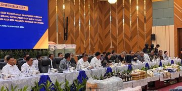 Konferensi Pers Desk Pencegahan dan Pemberantasan Penyelundupan