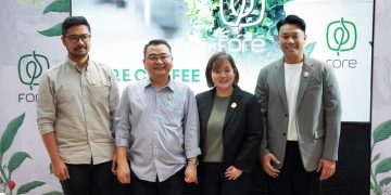 Kiri - kanan: 1. Mohammad Fahmi Rachmattulah - Director of Strategy and Corporate Development 2. ⁠Vico Lomar - CEO 3. ⁠Pie Chen - CFO 4. ⁠Matthew Ardian - CMO