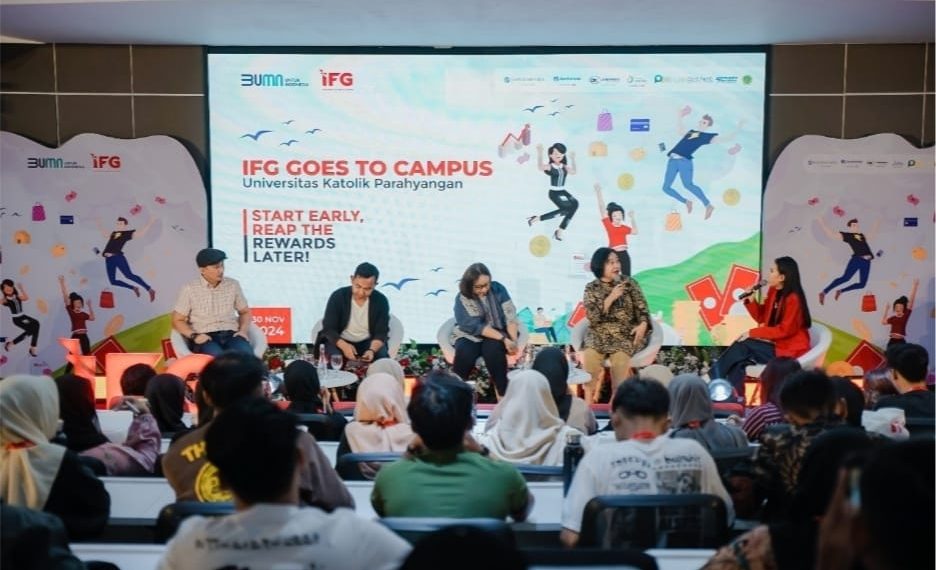 Program IFG Goes to Campus (IGTC) 2024, di Bandung, Jawa Barat, beberapa waktu lalu.