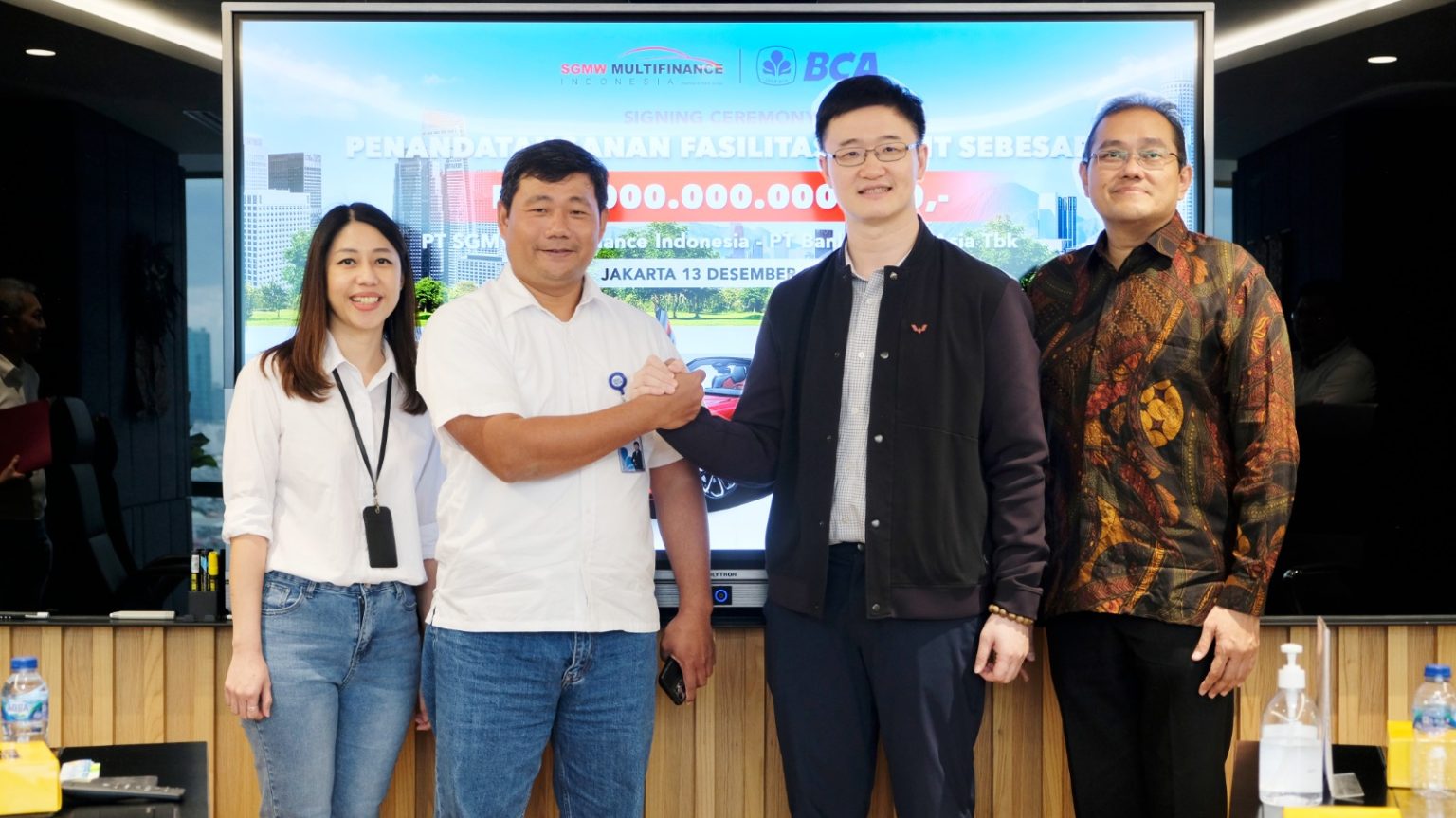 SGMW Multifinance Dapat Kucuran Kredit Rp1 Triliun Dari BCA | Infobanknews