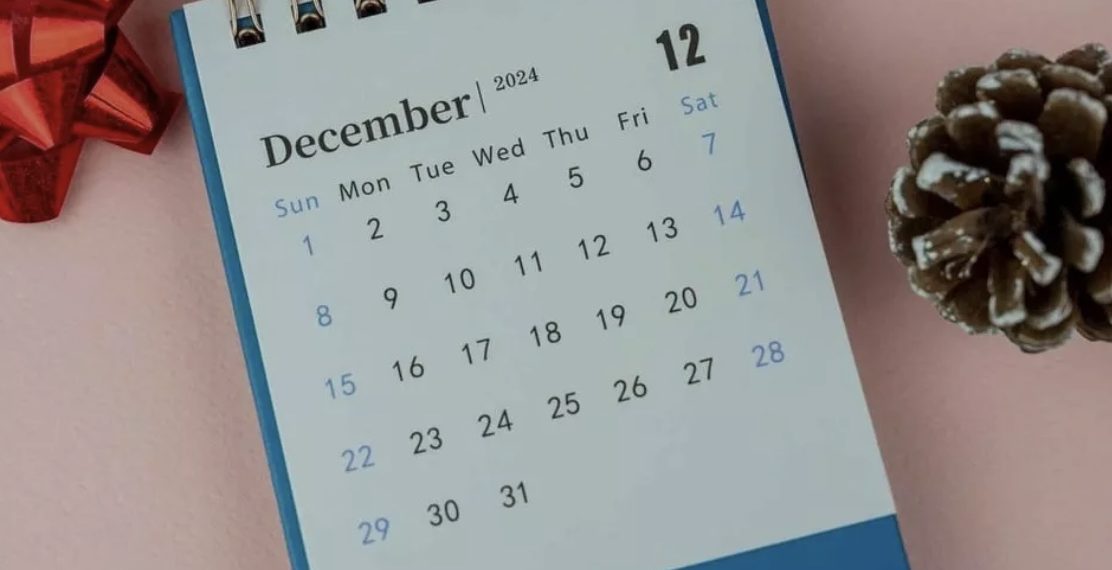 Ilustrasi kalender Desember 2024 (foto:isti)
