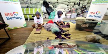 BNI menggandeng UMKM pengolahan sampah Jagatera dalam gerakan Wondr Tex