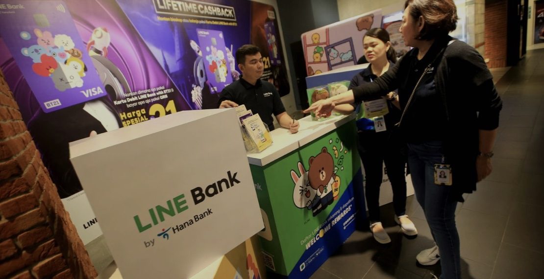 Ilustrasi LINE Bank