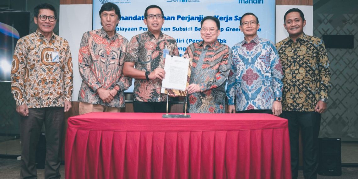Dukung Program 3 Juta Rumah, Bank Mandiri Sinergi dengan Pengembang
