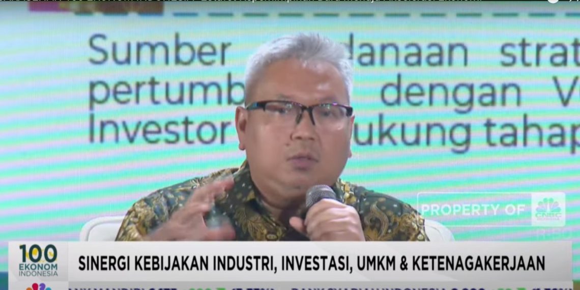 Plt Deputi Bidang Usaha Kecil dan Menengah Kementerian UMKM Temmy Satya Permana