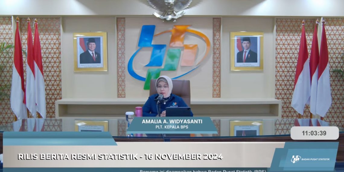 Plt. Kepala BPS, Amalia Adininggar Widyasanti