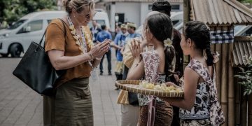 Ilustrasi kunjungan wisatawan mancanegara ke Indonesia (foto:istimewa)
