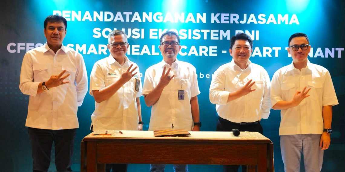 Kerja sama BNI dengan tujuh mitra strategis untuk membangun solusi ekosistem digital berkelanjutan.