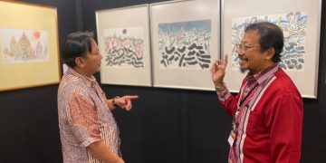 Salah satu karya seniman Yusuf Susilo Hartono dan Kriyawan Budi Brassco