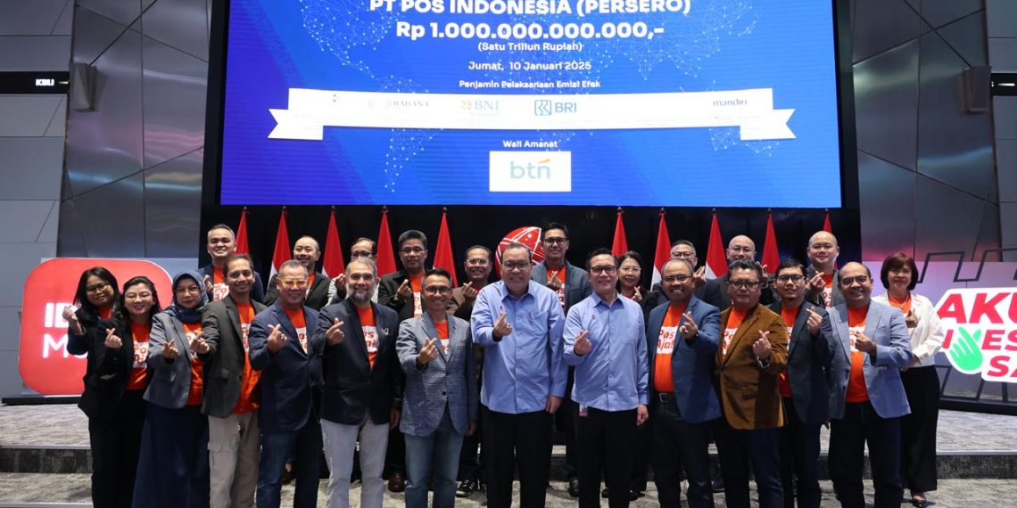 Pos Indonesia Catat Penawaran Umum Sukuk Ijarah Berkelanjutan Rp1 Triliun