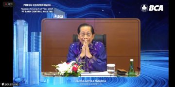 Presiden Direktur PT Bank Central Asia Tbk, Jahja Setiaatmadja.