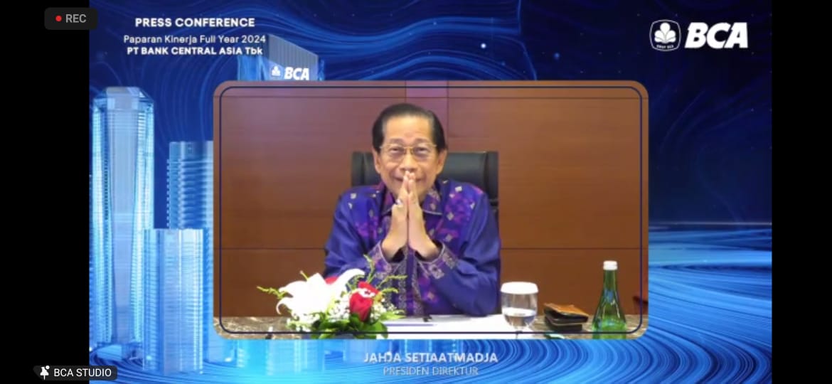 Presiden Direktur PT Bank Central Asia Tbk, Jahja Setiaatmadja.