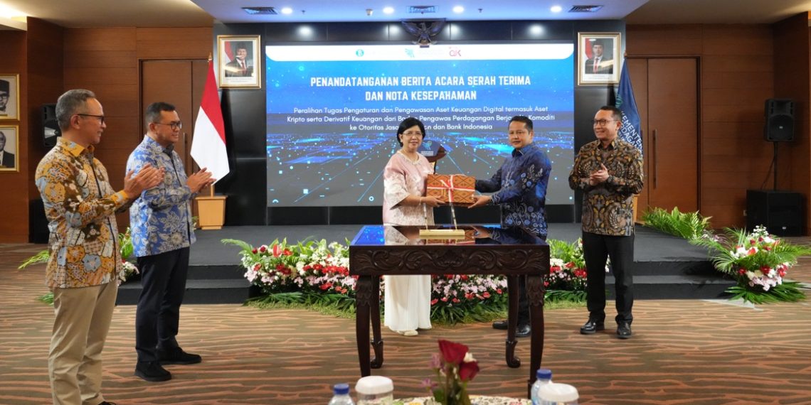 Penandatanganan BAST Aset Kripto