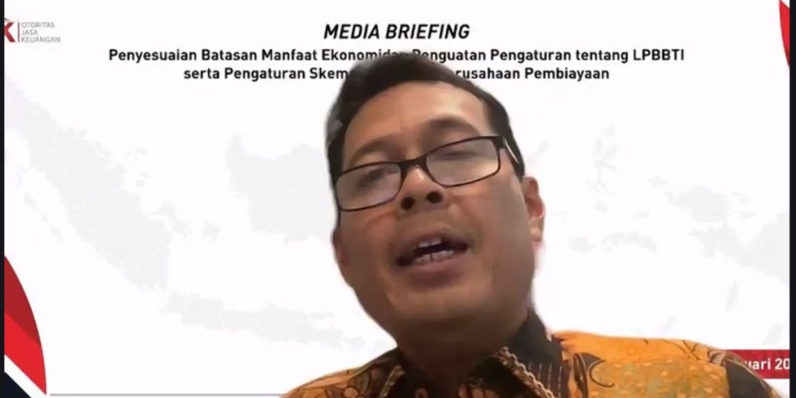 Kepala Departemen Pengaturan dan Pengembangan Lembaga Pembiayaan OJK Ahmad Nasrullah