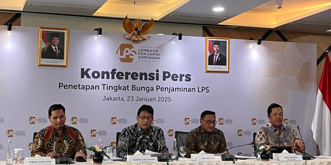 Konferensi Pers LPS Tingkat Bunga Penjamin