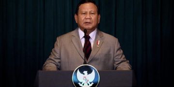 Presiden Prabowo Subianto menjadi pembicara pada sesi pembicaraan bersama Presiden Republik Indonesia dalam World Governments Summit 2025 yang dilakukan melalui konferensi video, pada Kamis, 13 Februari 2025. (foto: istimewa)