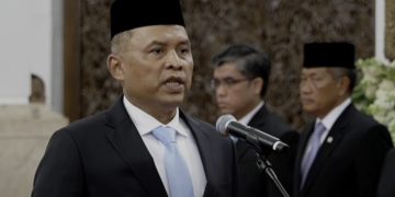 Presiden RI Prabowo Subianto resmi melantik Letjen TNI (Purn) Nugroho Sulistyo Budi sebagai Kepala Badan Siber dan Sandi Negara (BSSN).