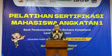 Perbarindo Gelar Pelatihan Sertifikasi Kompetensi BPR bagi Mahasiswa UGM
