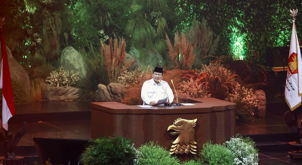 Prabowo di HUT ke-17 Gerindra