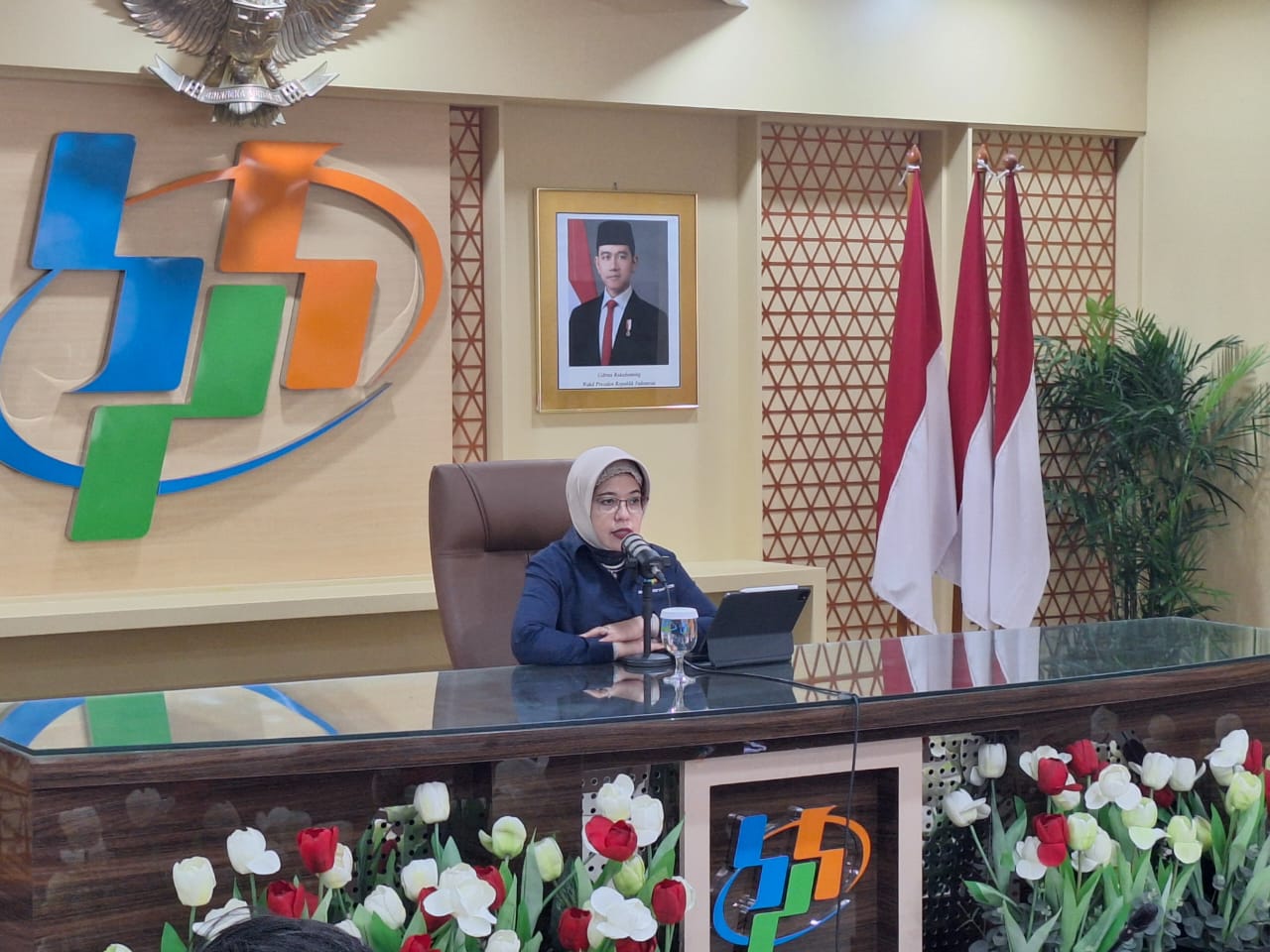 Plt. Kepala BPS Amalia Adininggar Widyasanti