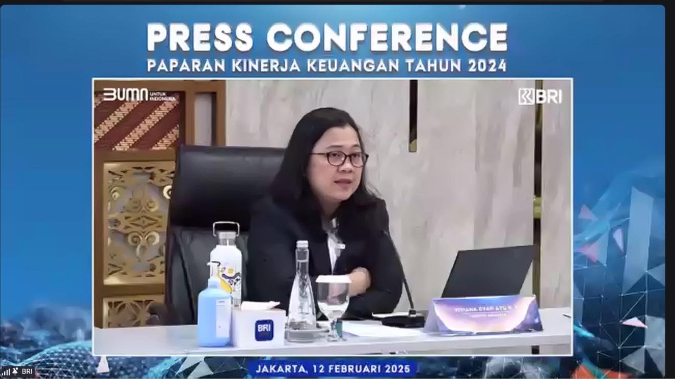 Direktur Keuangan BRI Viviana Dyah Ayu Retno