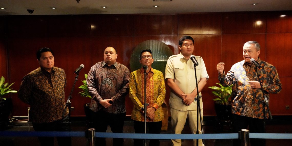 konferensi pers dukungan program 3 juta rumah