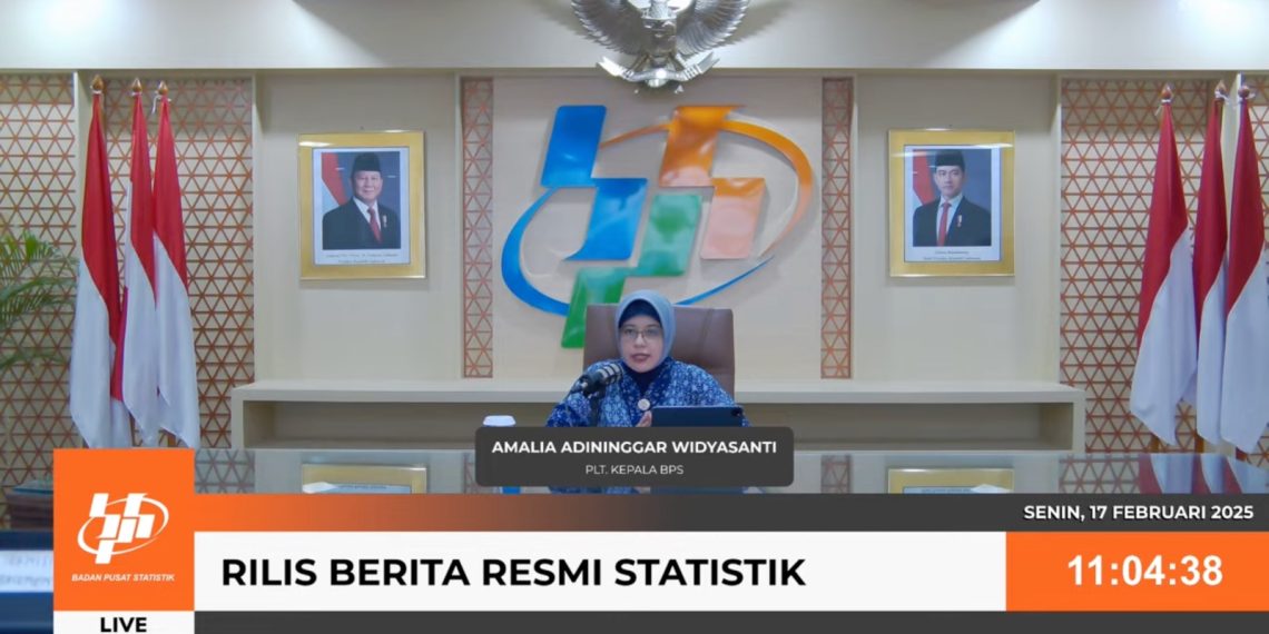 Plt. Kepala BPS, Amalia Adininggar Widyasanti