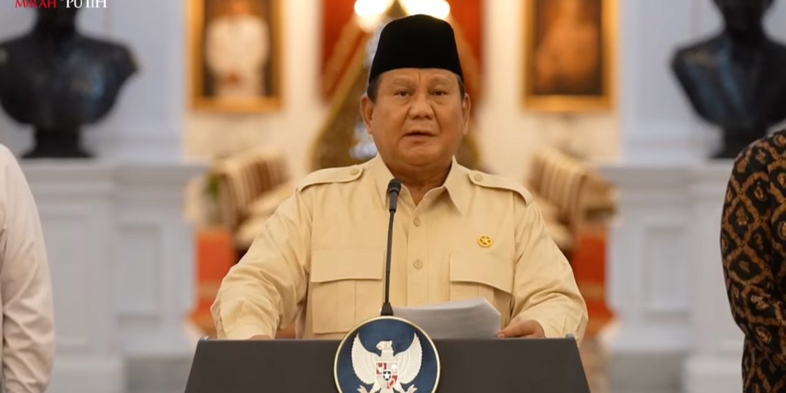 Presiden Prabowo Subianto