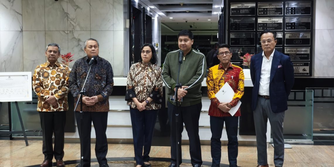 konferensi pers dukungan 3 juta rumah